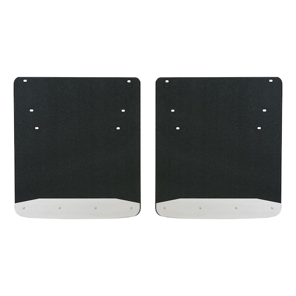 10-C RAM 2500/3500 - DUAL WHEEL - 20IN X 23IN MUD GUARD-TEXTURED BLACK